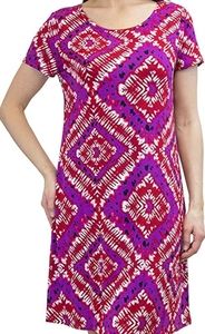 NWT - u-knit knee length T shirt Dress - S…